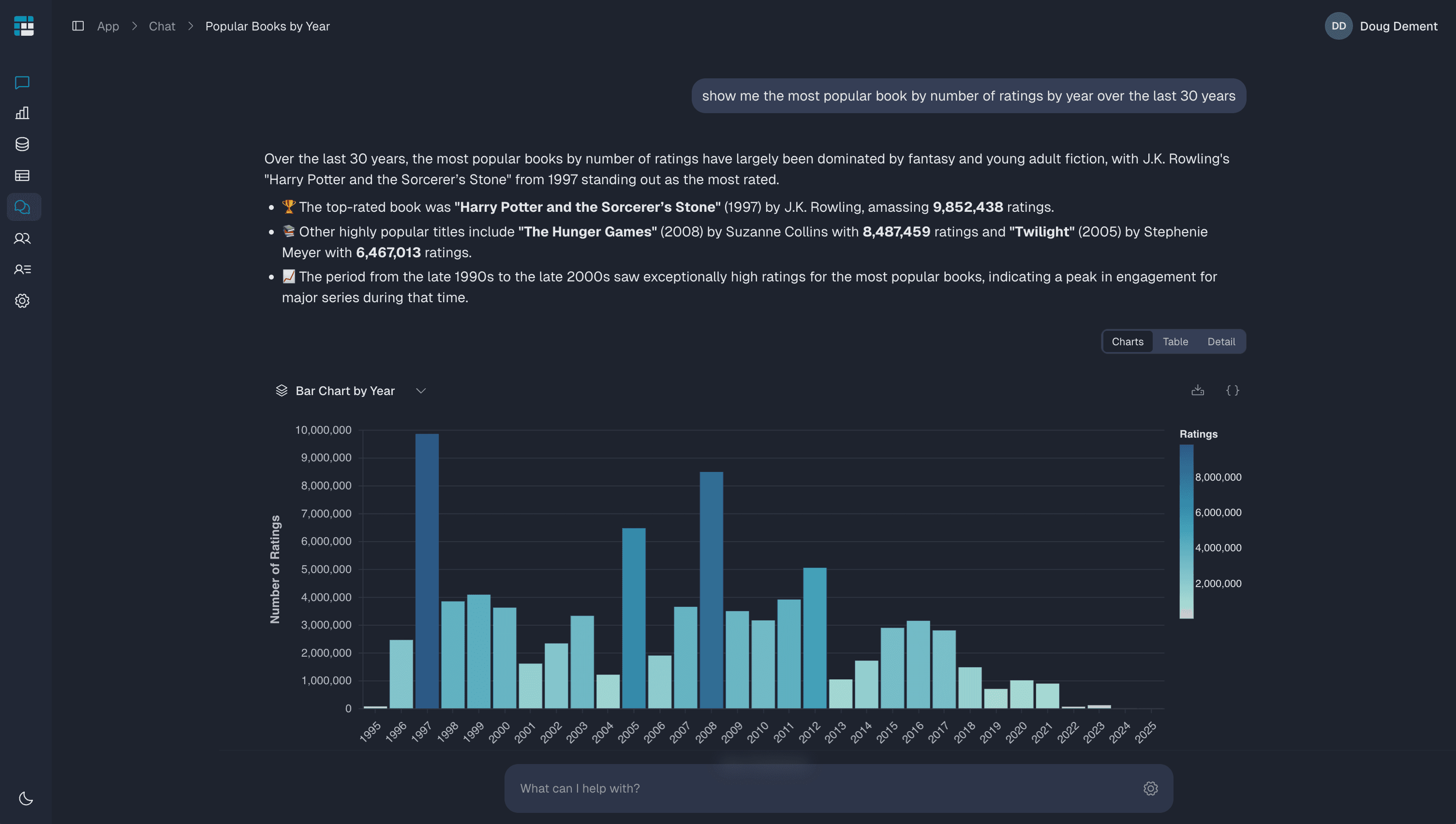 TablePrompt App Screenshot